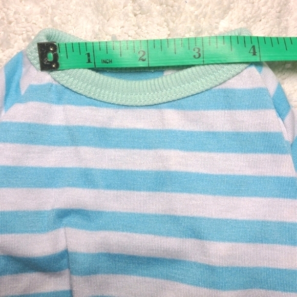 Blue & White Striped Dog Shirt - Picture 5 of 5